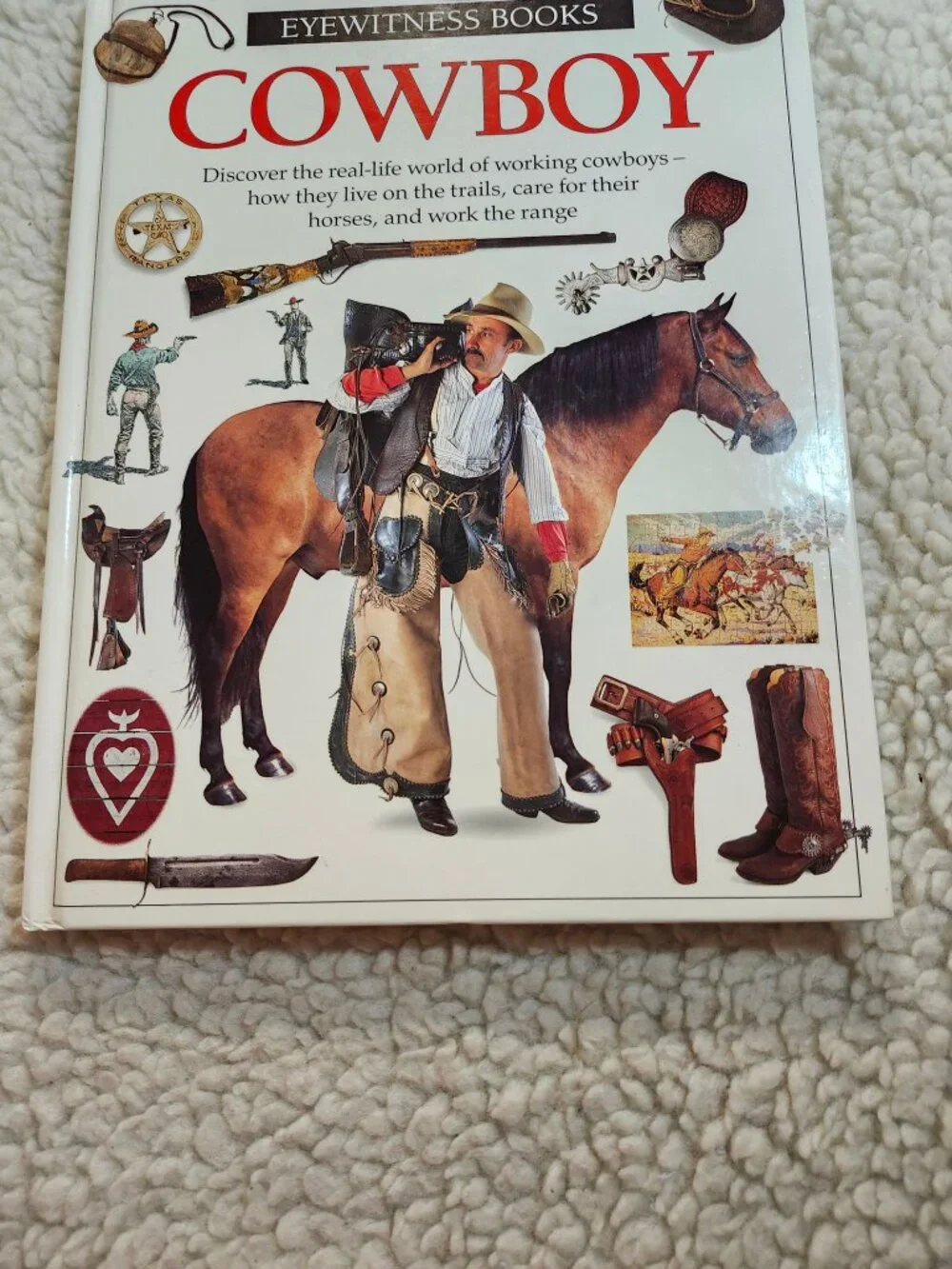 Eyewitness Books Cowboy David H Murdoch Hardcover Illustrated Juvenile DK - Picture 2 of 16